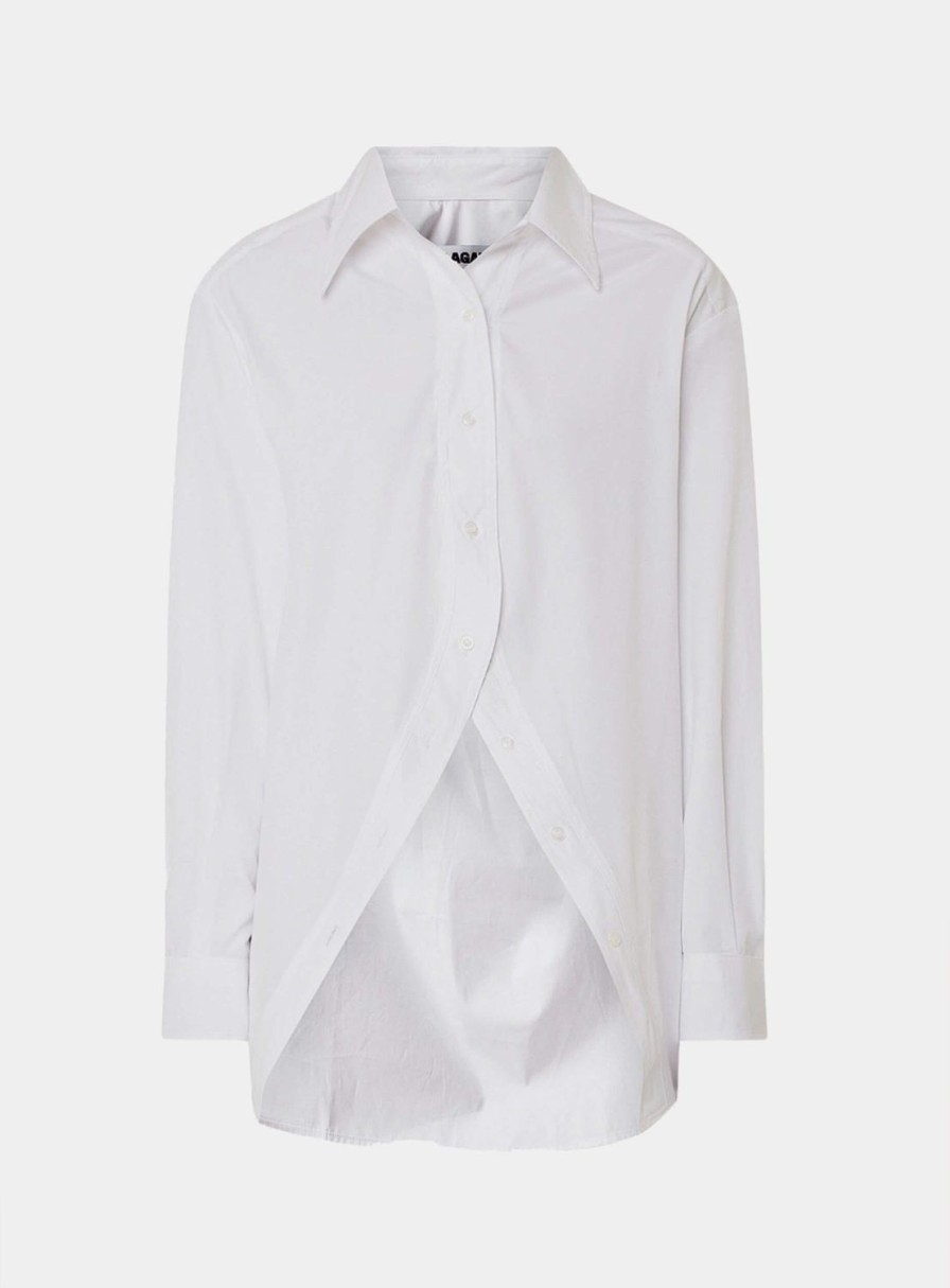 Ropa LAAGAM | Camisa Blanca Sin Novio