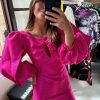 Ropa LAAGAM | Vestido Rosa Liza