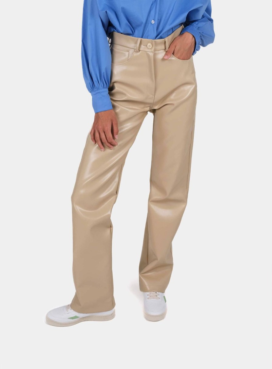 Ropa LAAGAM | Pantalon Janis Beige