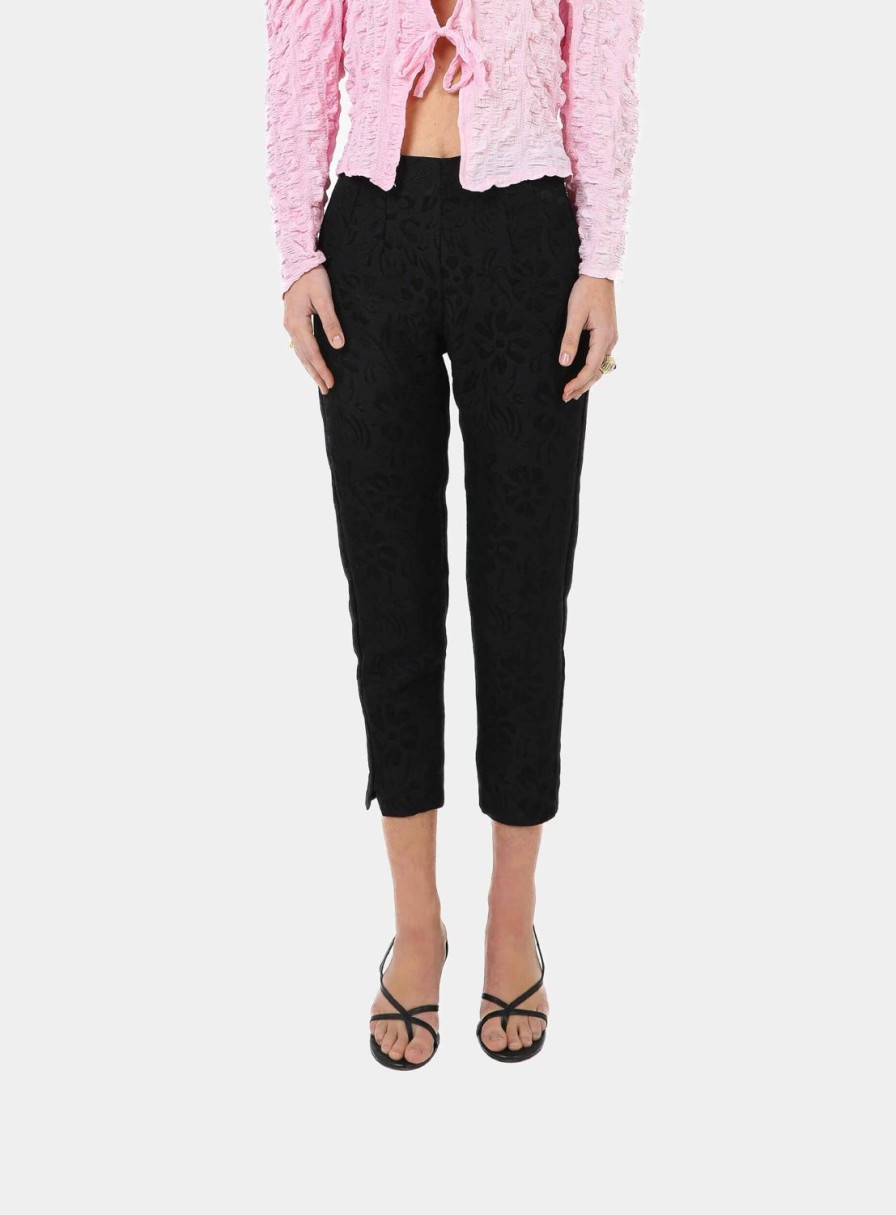 Ropa LAAGAM | Pantalones Capri Negros