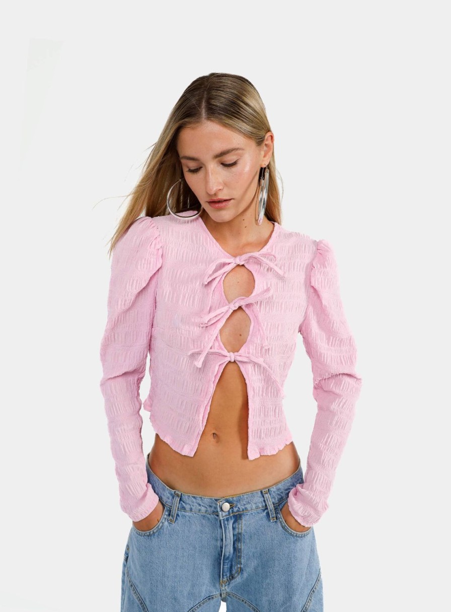 Ropa LAAGAM | Blusa Rosa Bridget