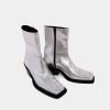 Zapatos LAAGAM | Botas Plateadas Fawcet