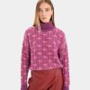 Ropa LAAGAM | Jersey De Cuello Alto Morado Vermont