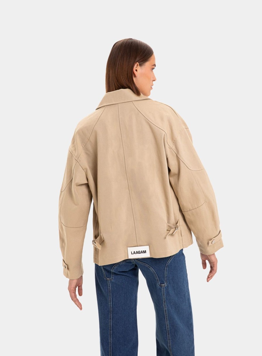 Ropa LAAGAM | Chaqueta De Sarga Emma