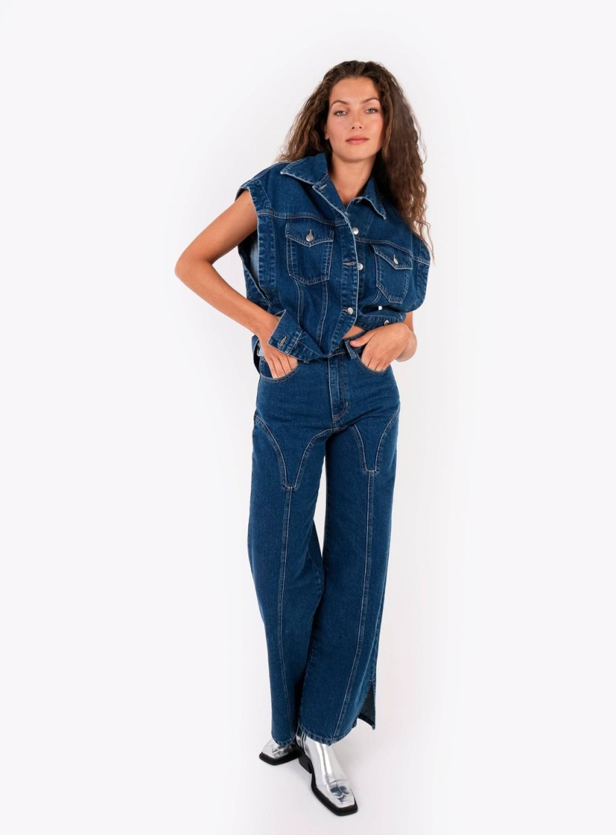 Ropa LAAGAM | Conjunto De-Nimes Indigo