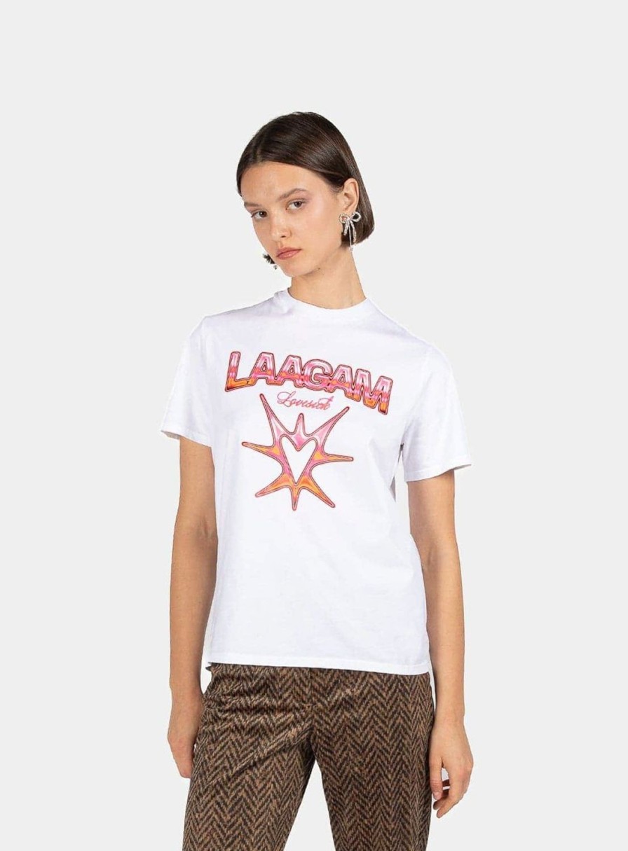 Ropa LAAGAM | Camiseta Lovesick De Algodon Con Logo