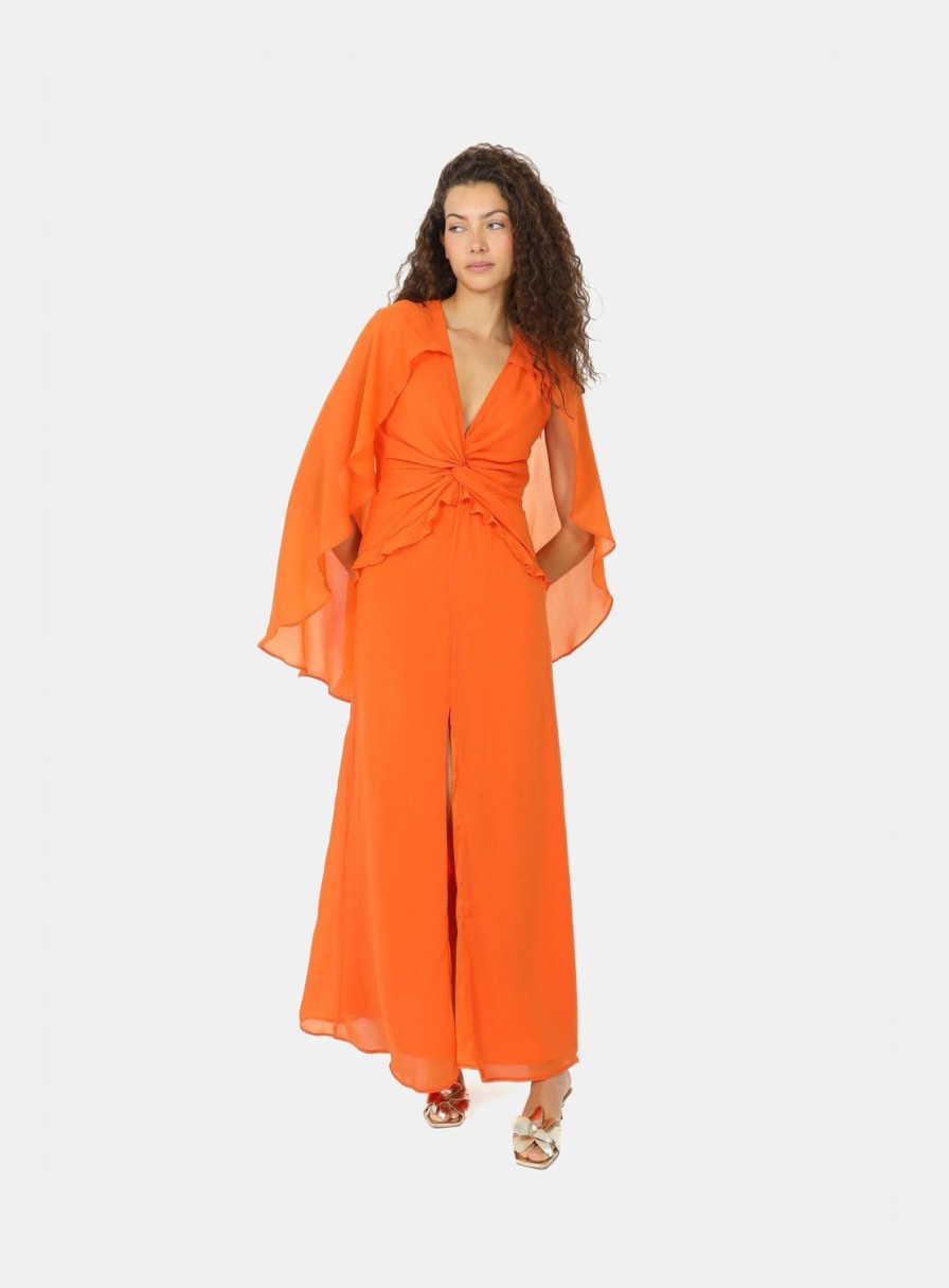 Ropa LAAGAM | Vestido Naranja