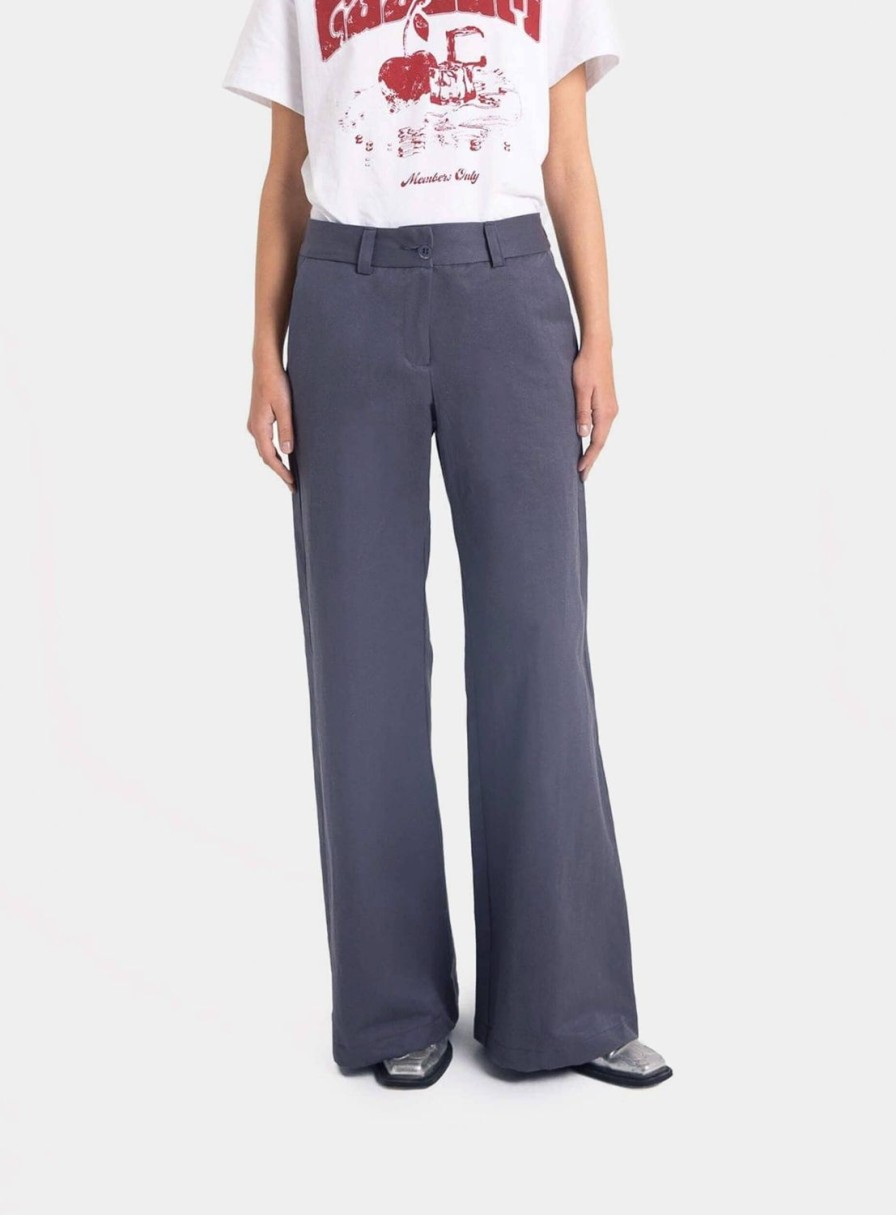 Ropa LAAGAM | Pantalones Sastre Grises Hudson