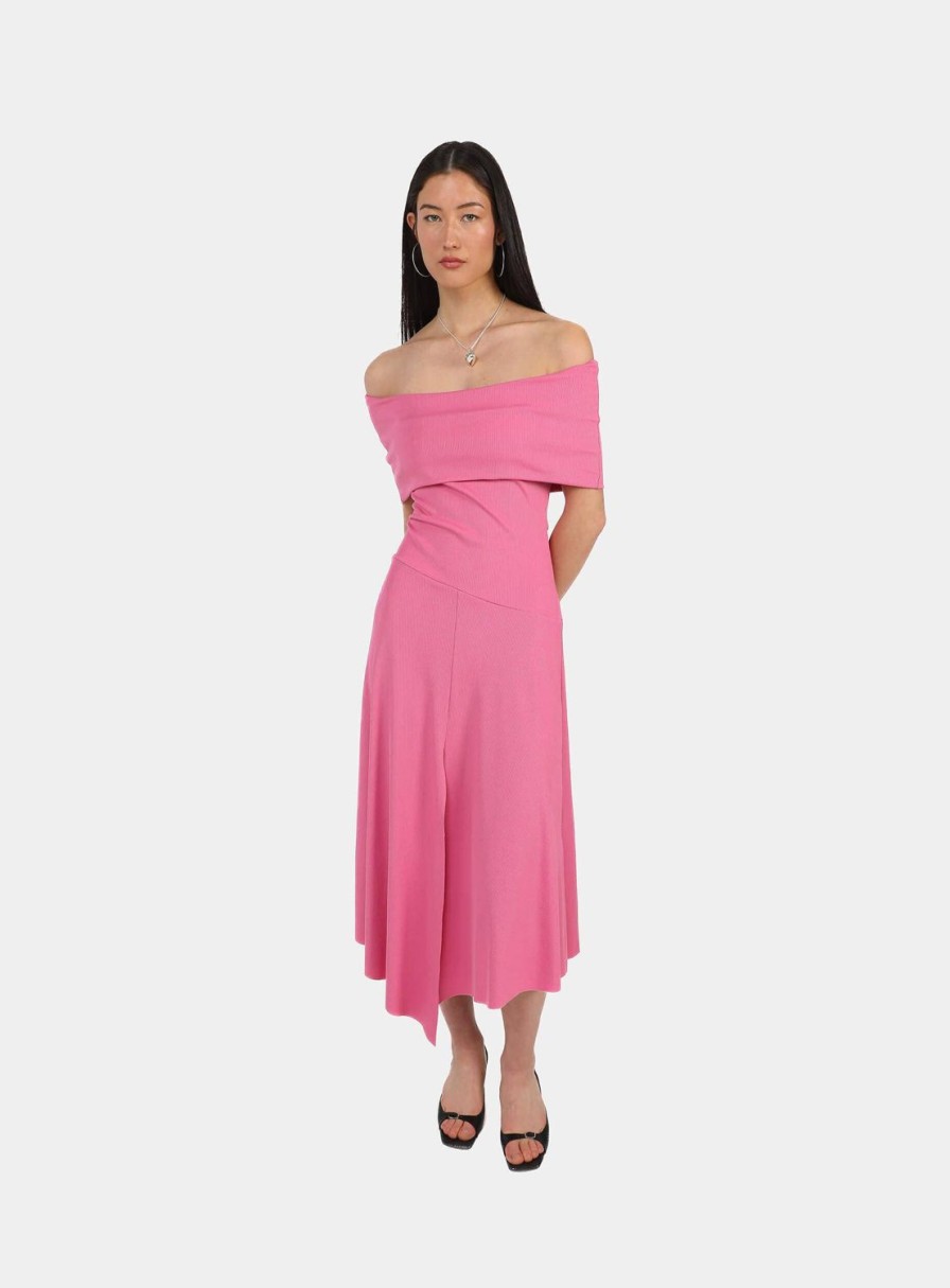 Ropa LAAGAM | Vestido Rosa Jackie