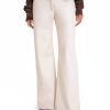 Ropa LAAGAM | Pantalones Blancos De Piel Sintetica Harlow