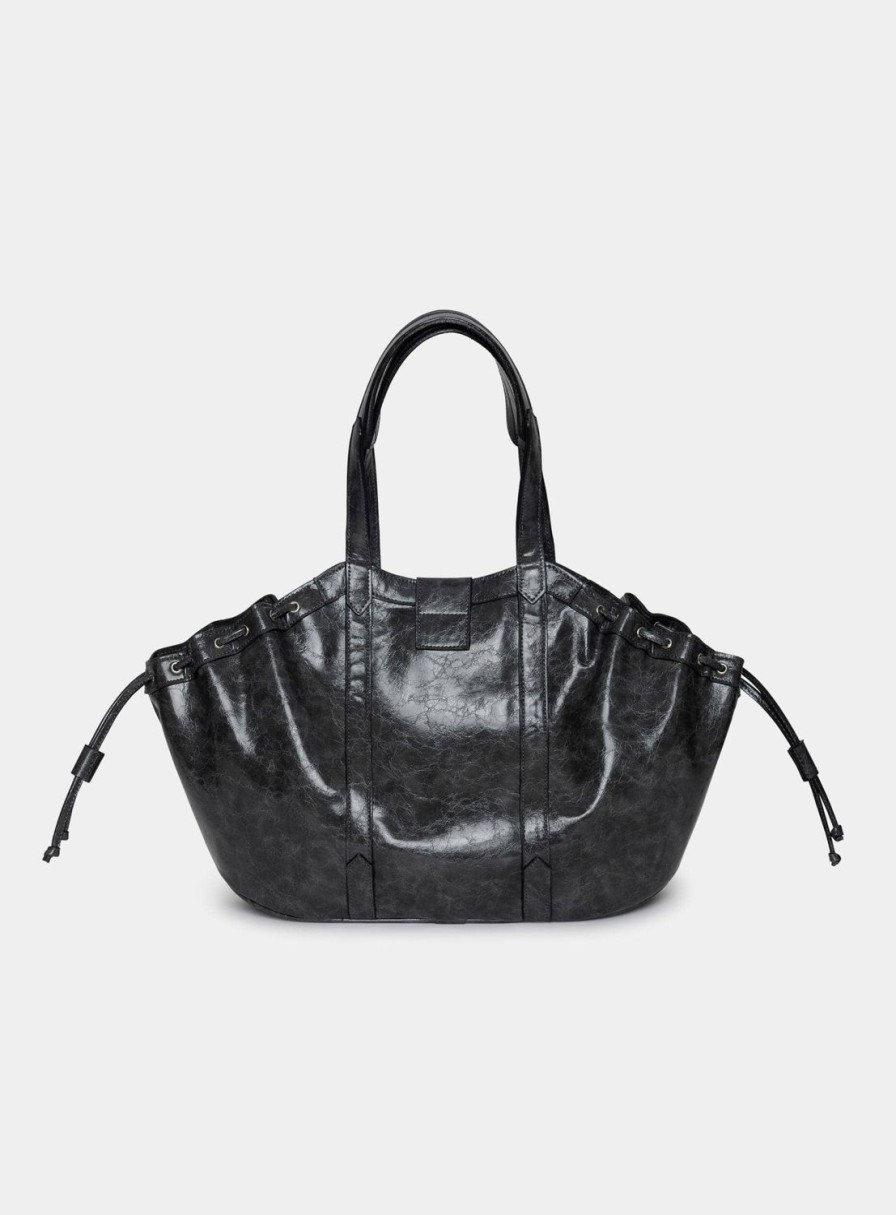 Bolsas Y Accesorios LAAGAM | Bolso Shopper Gris Darling